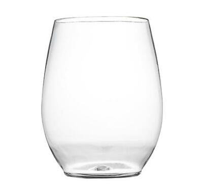 12OZ STEMLESS CLEAR GOBLET FINELINE